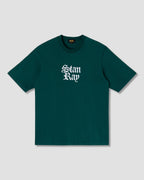 Olde Script Tee - Botanical Green