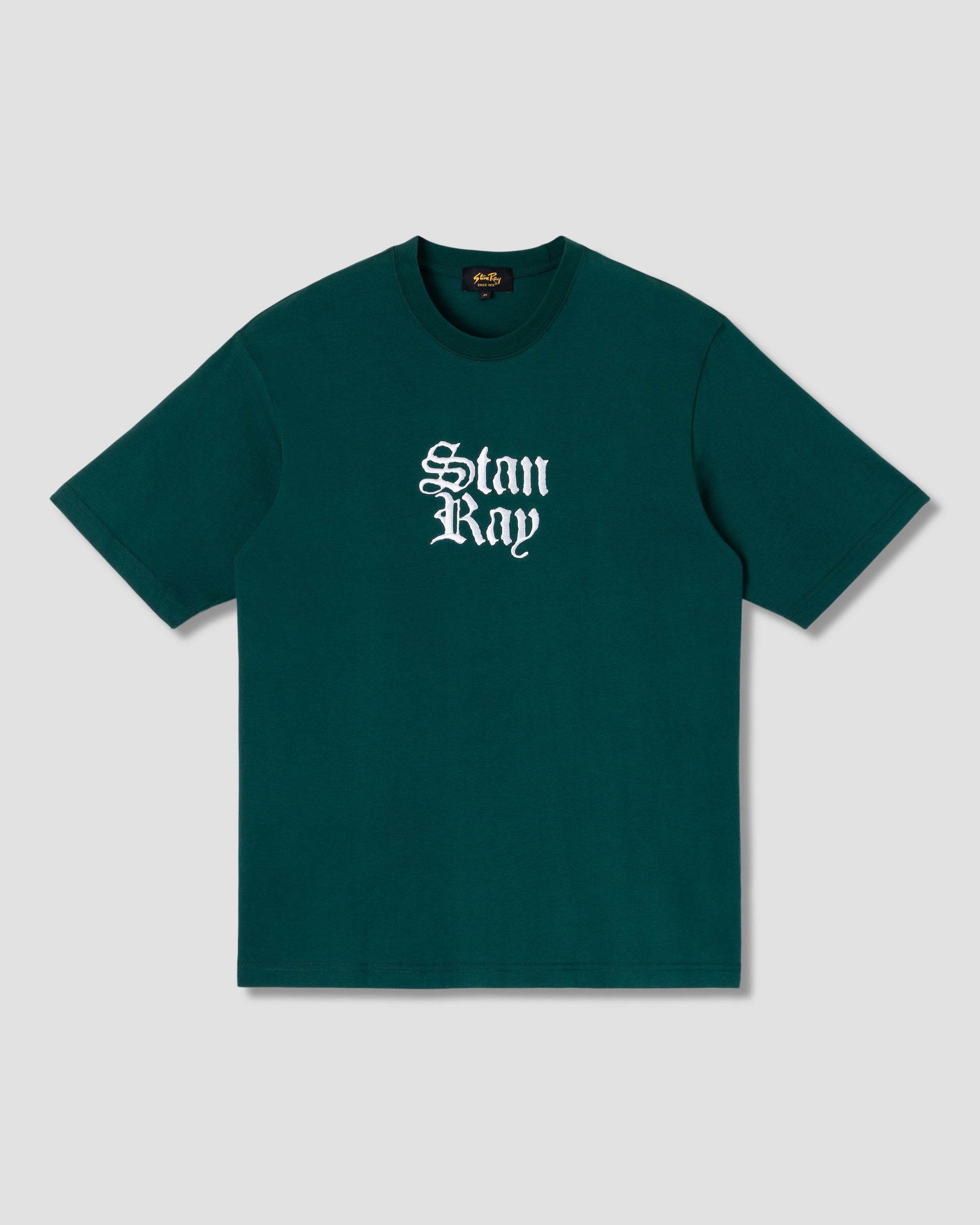 Olde Script Tee - Botanical Green