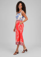 Robe Midi Olenie Tivoli Rouge