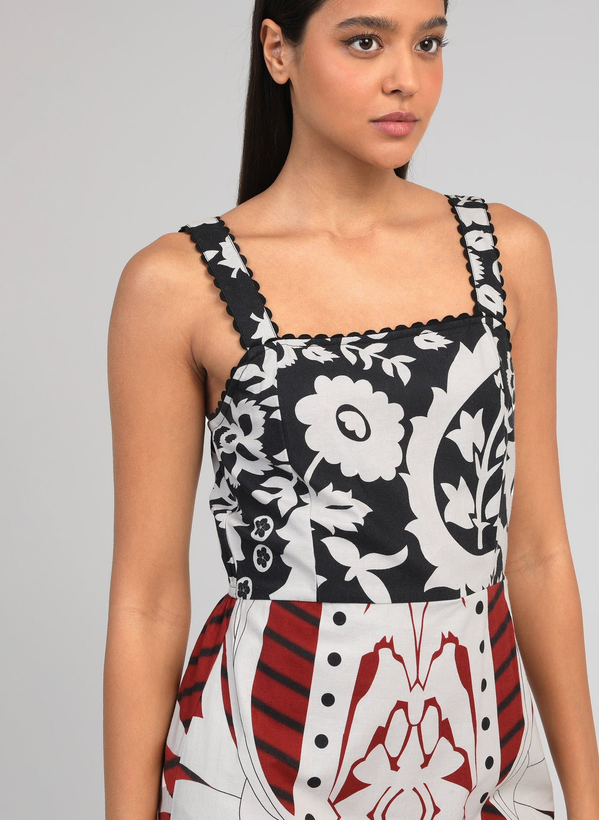 Robe Midi Oleya Kelina Bordeaux