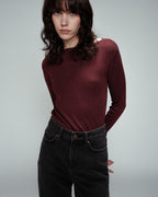 Pull Olga - Bordeaux