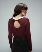 Pull Olga - Bordeaux