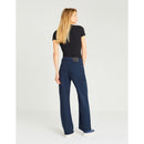 Reiko - Oliver Color Straight Leg Pants - Azul marino oscuro - Mujer