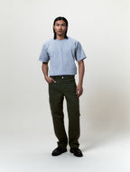 Pantalon Cargo Toile Olive