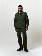 Pantalon Cargo Toile Olive