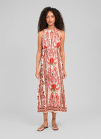 Robe Longue Olucia Tilana Rouge