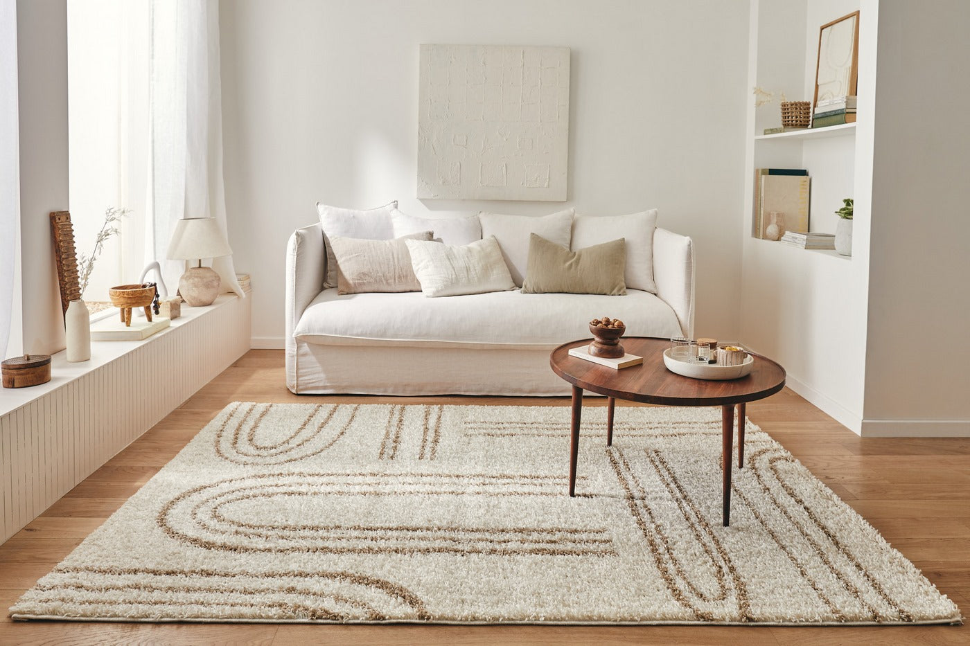 Olympe - Tapis D'Intérieur - Polypropylène - Beige