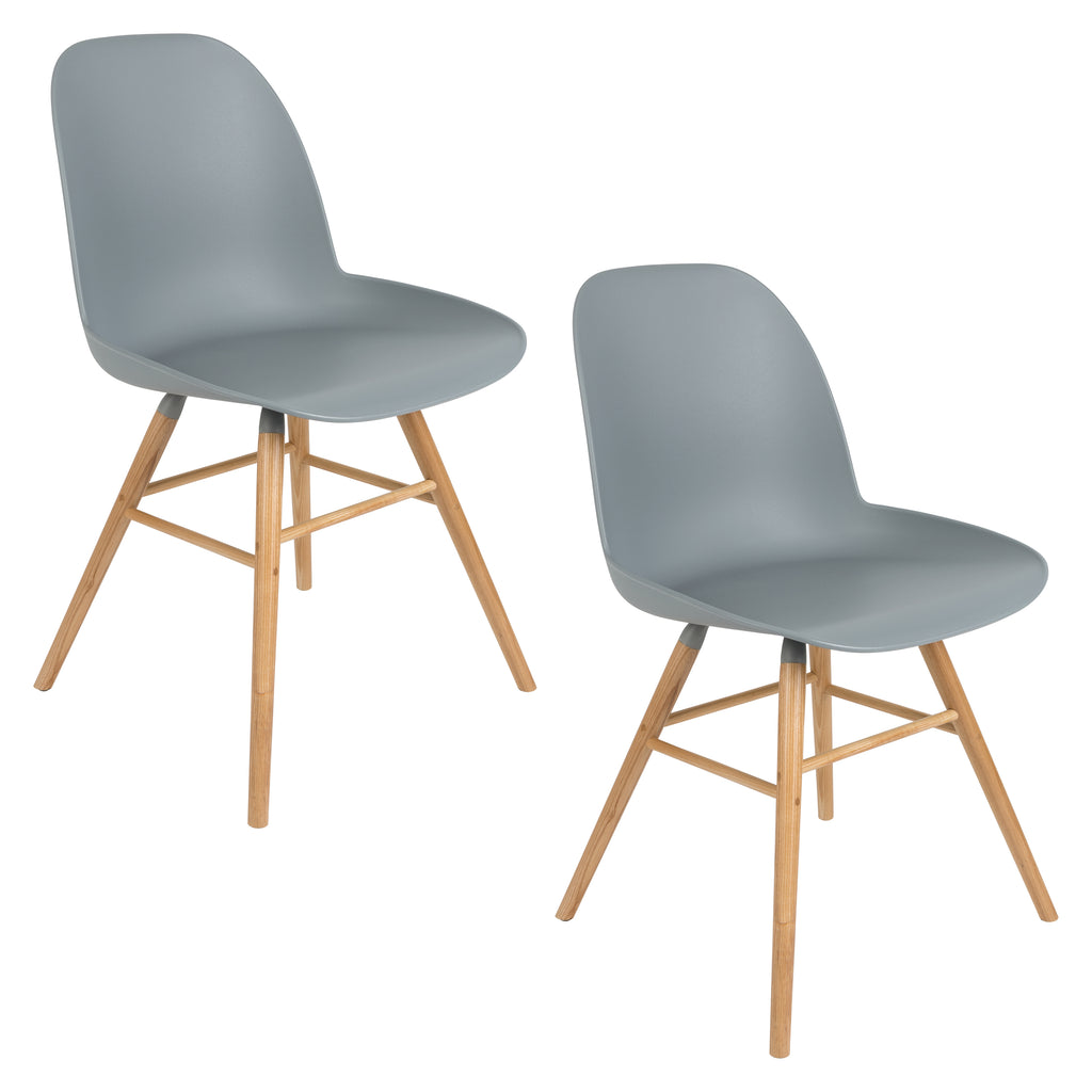 Albert Kuip - Dining Chair - Polypropylene Plastic - Light Gray