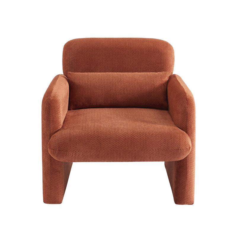 Fauteuil - Oma - Tissu - Brique