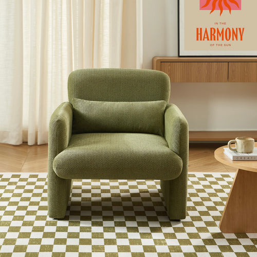 Fauteuil - Oma - Tissu - Vert