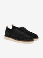 Dock Derby M - Suede/Ciclon - Black/Old Camel