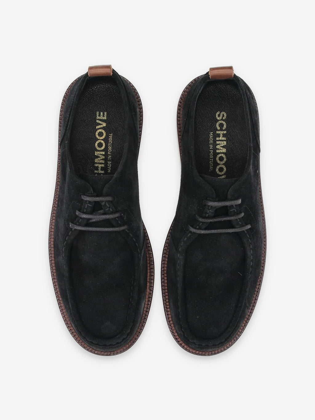 Dock Derby M - Suede/Ciclon - Black/Old Camel