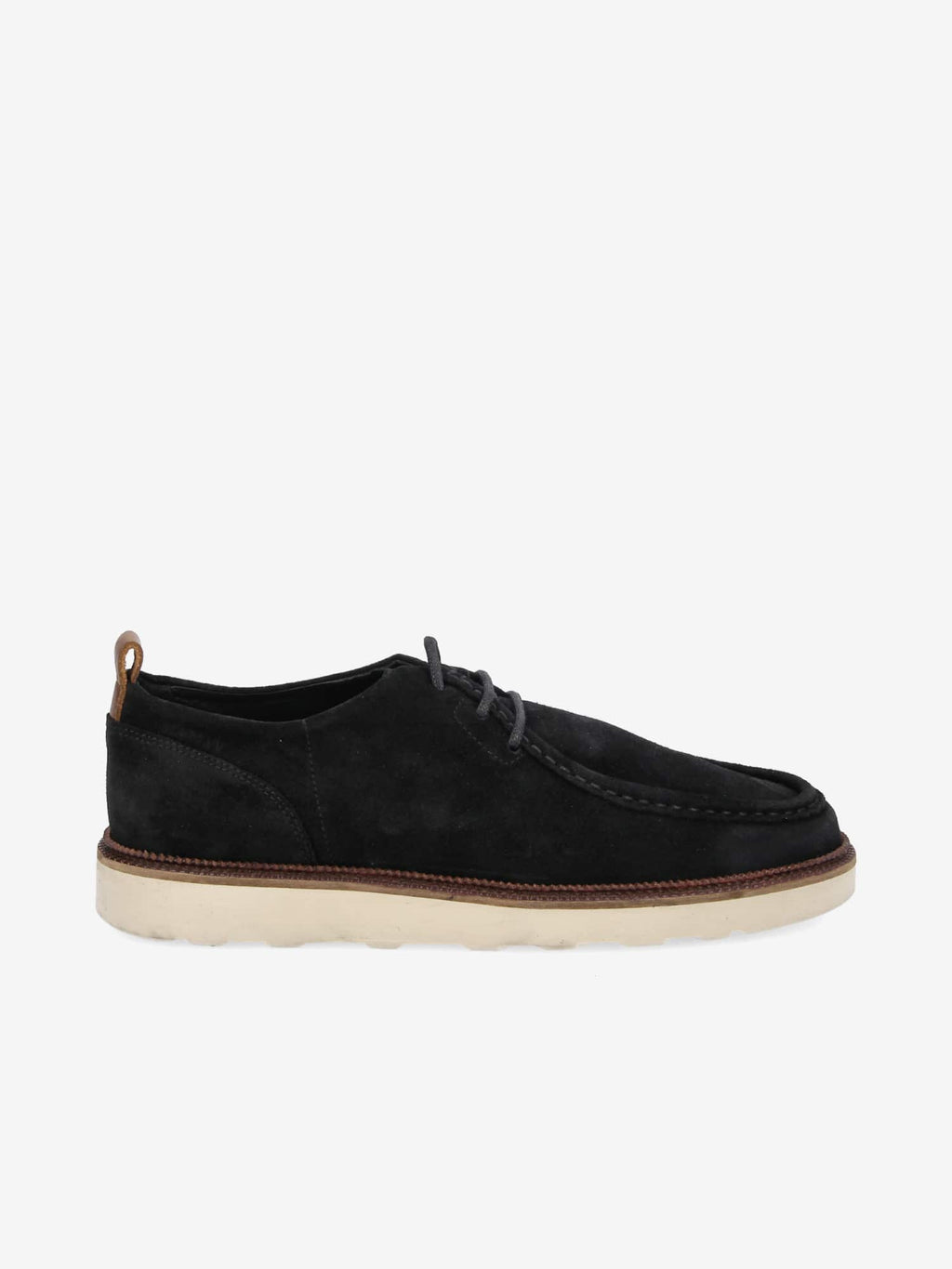 Dock Derby M - Suede/Ciclon - Black/Old Camel