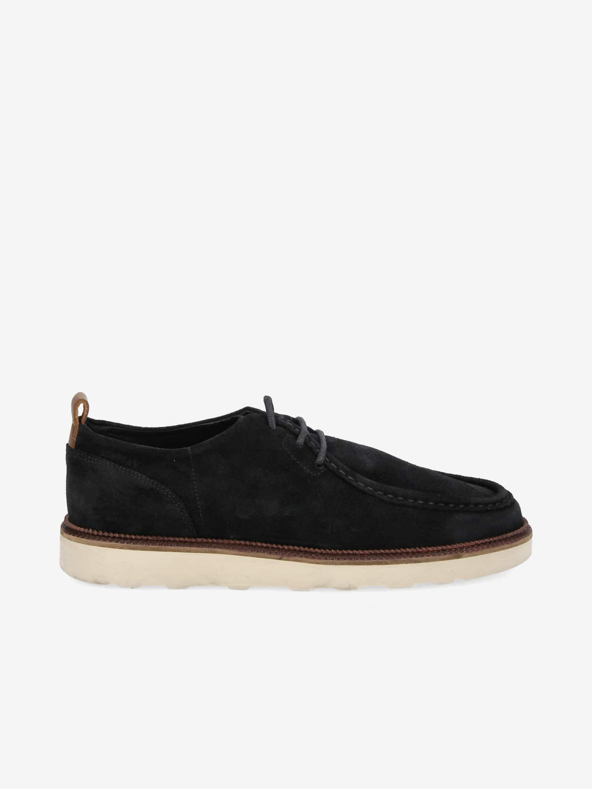 Dock Derby M - Suede/Ciclon - Black/Old Camel