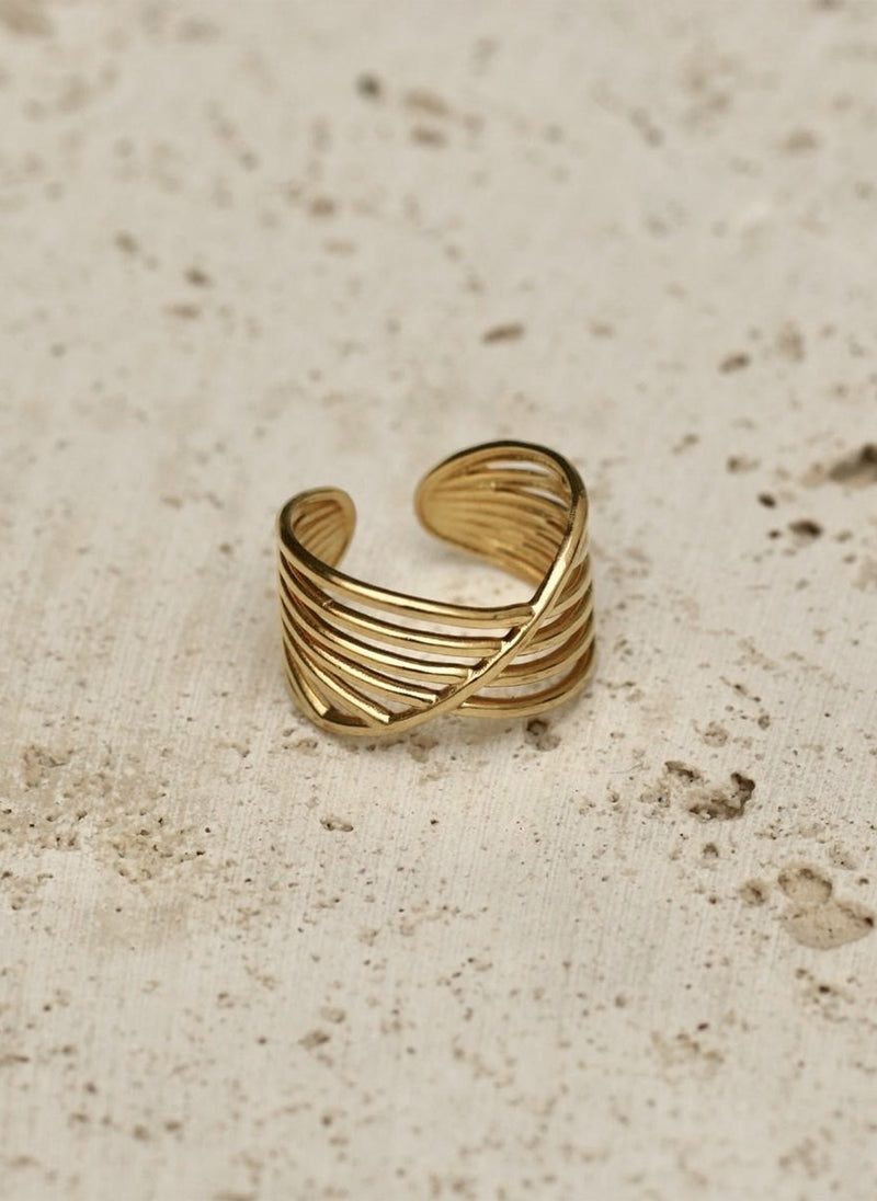 Bague Large Omega