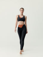 Leggings Omkara - Schwarz/Bombay - Damen