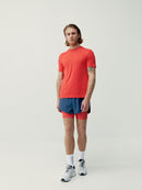 Short Ontario - Bleu Mer/Corail Brillant - Homme