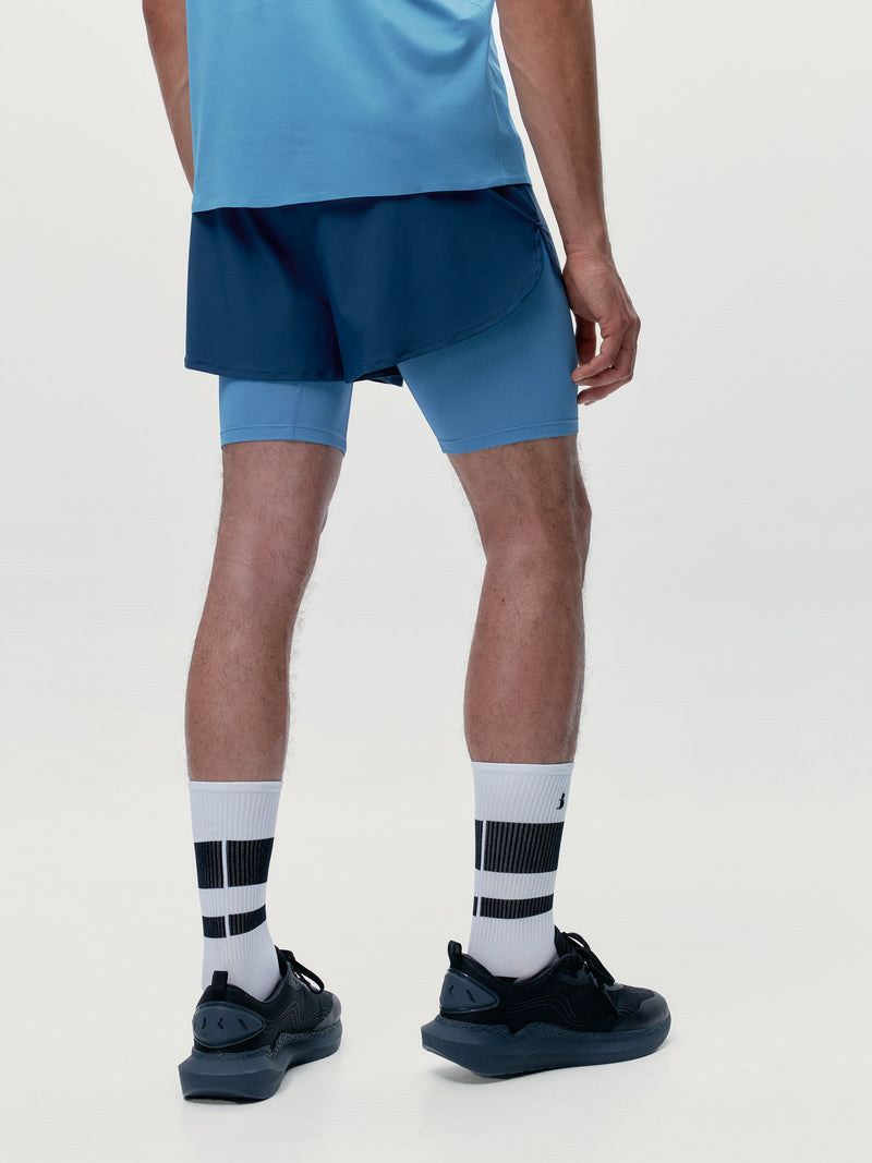 Short Ontario - Bleu Marine/Celadon Blue - Homme