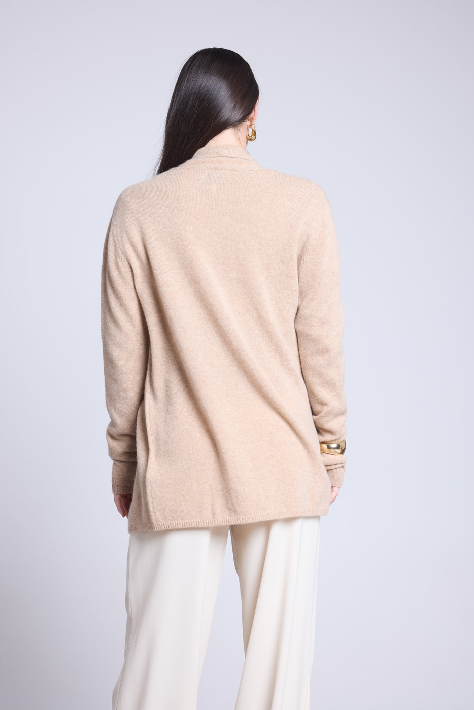 Gilet Tube Ophelia - Beige Creme - Femme