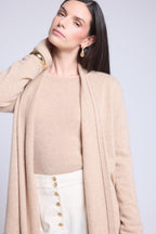 Gilet Tube Ophelia - Beige Creme - Femme