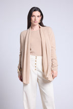 Gilet Tube Ophelia - Beige Creme - Femme