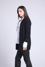 Ophelia Cocoon Cardigan - Black - Women