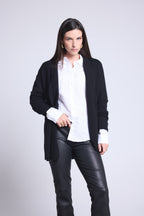 Ophelia Cocoon Cardigan - Black - Women