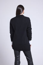 Ophelia Cocoon Cardigan - Black - Women