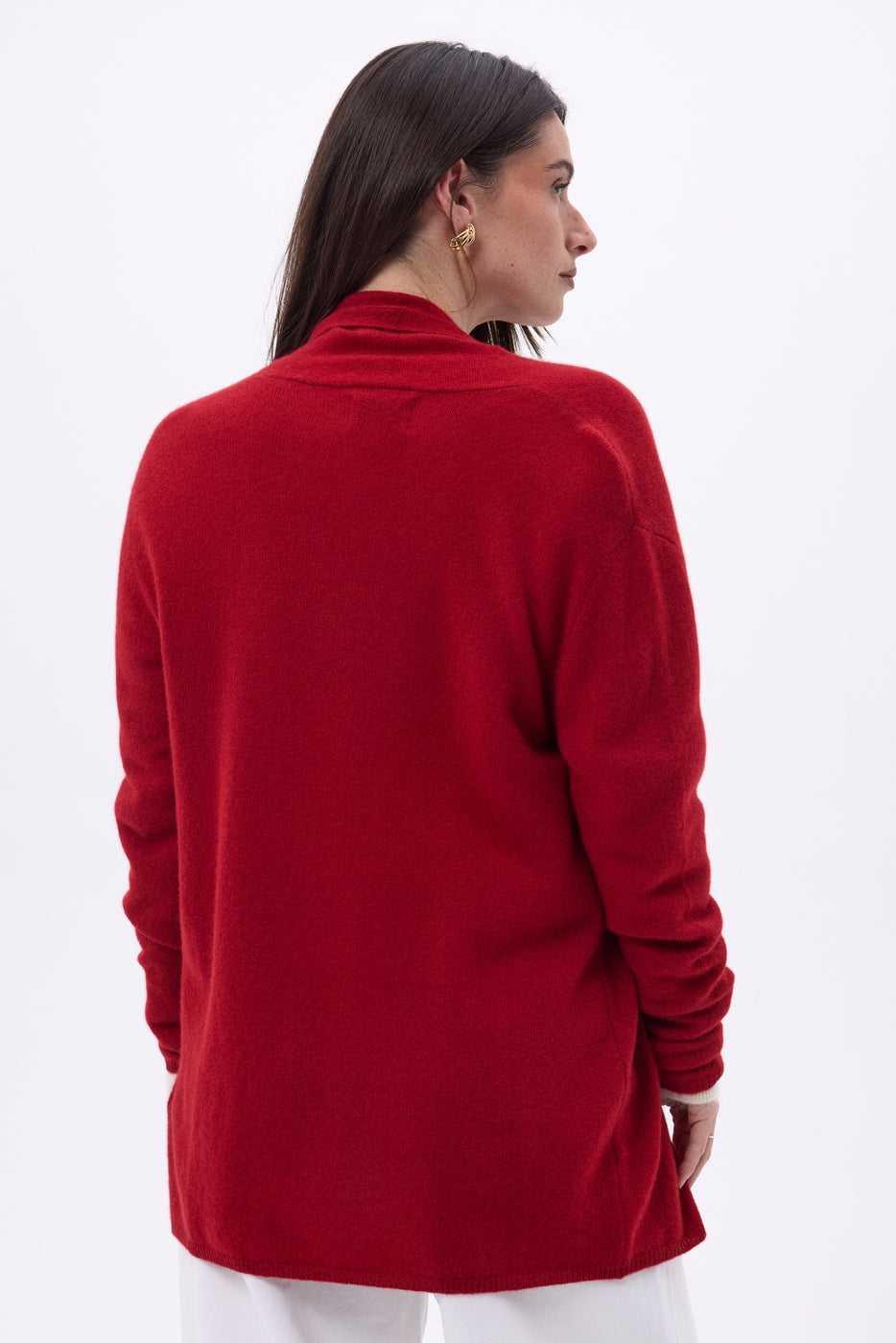 Ophelia Cocoon Cardigan - Coulis - Women