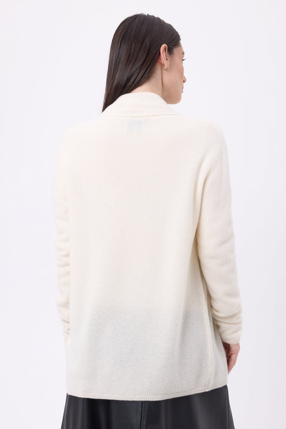 Ophelia Tube Cardigan - White - Women