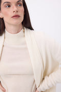 Ophelia Tube Cardigan - White - Women