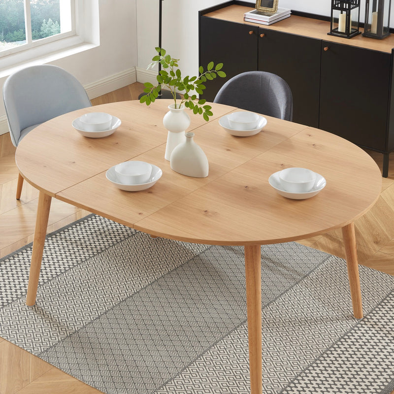 Extendable Table - Oracle - Oak Veneer