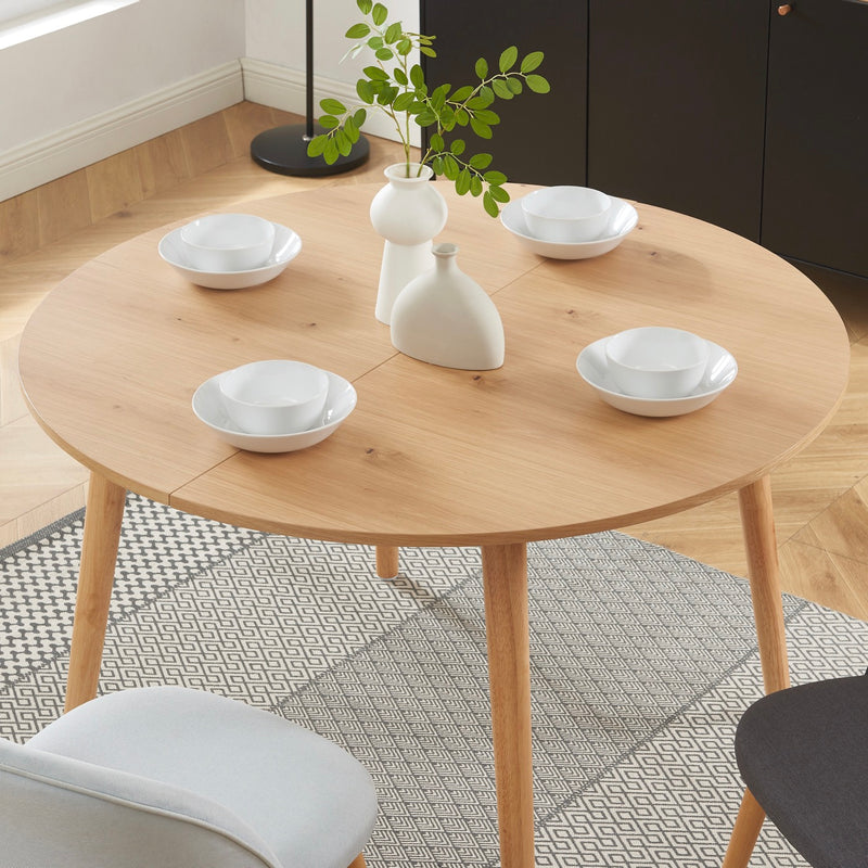 Extendable Table - Oracle - Oak Veneer