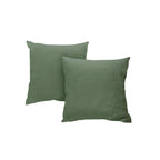 Taie d'oreiller gaze de coton x2 - 4 coloris au choix