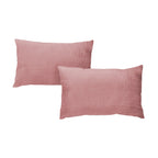Taie d'oreiller gaze de coton x2 - 4 coloris au choix