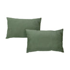 Taie d'oreiller gaze de coton x2 - 4 coloris au choix