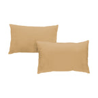 Taie d'oreiller satin de coton x2 - 3 coloris au choix