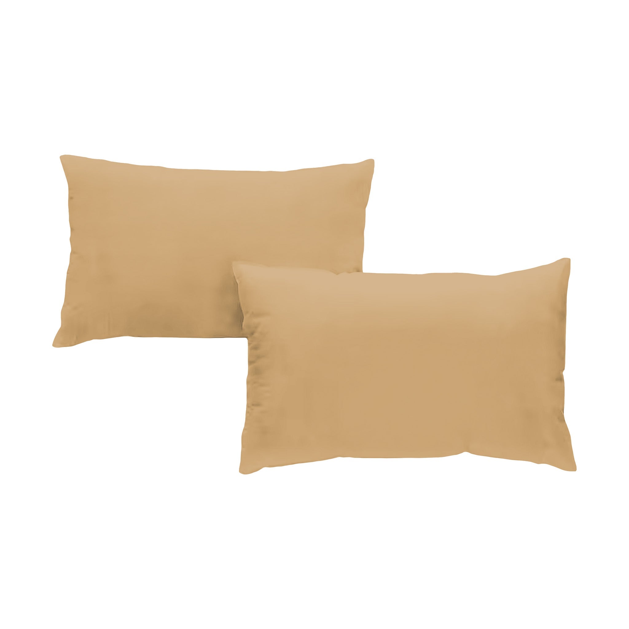 Taie d'oreiller satin de coton x2 - 3 coloris au choix