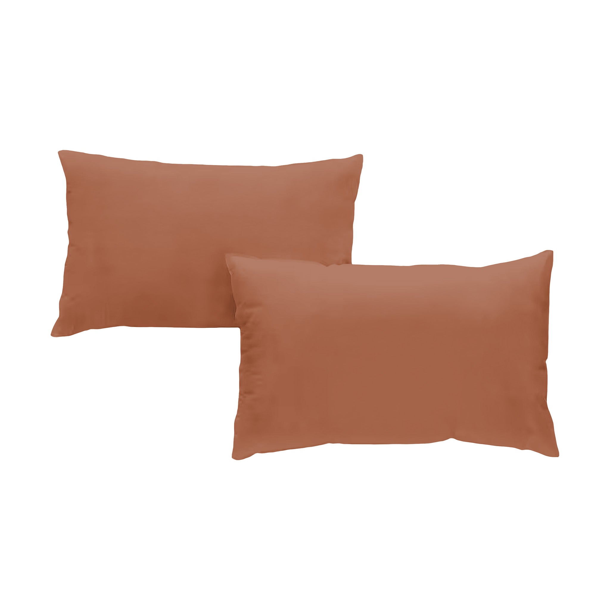 Taie d'oreiller satin de coton x2 - 3 coloris au choix