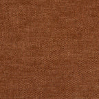 Orel - Set di 2 sedie - Tessuto e gambe in metallo effetto legno - Marrone