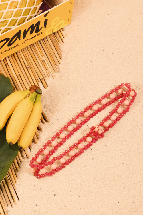 Ceinture Orelie - Rose/Goyave