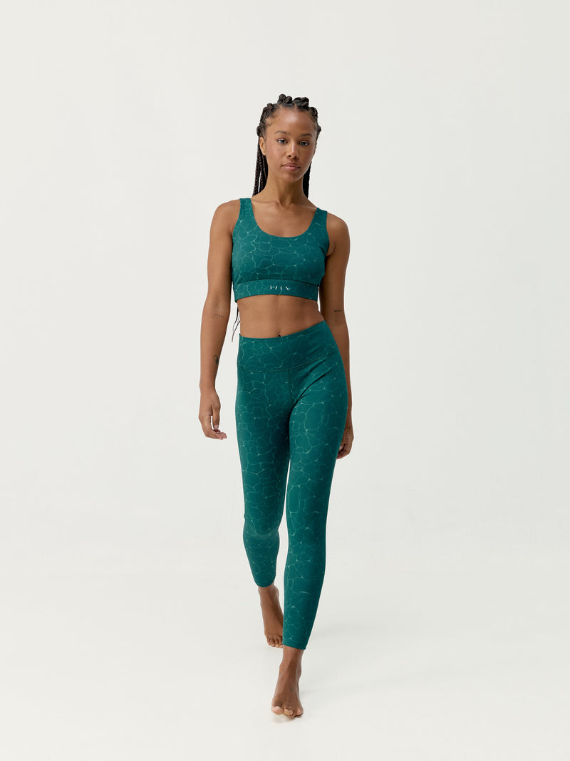 Legging Organic - Deep Green - Femme