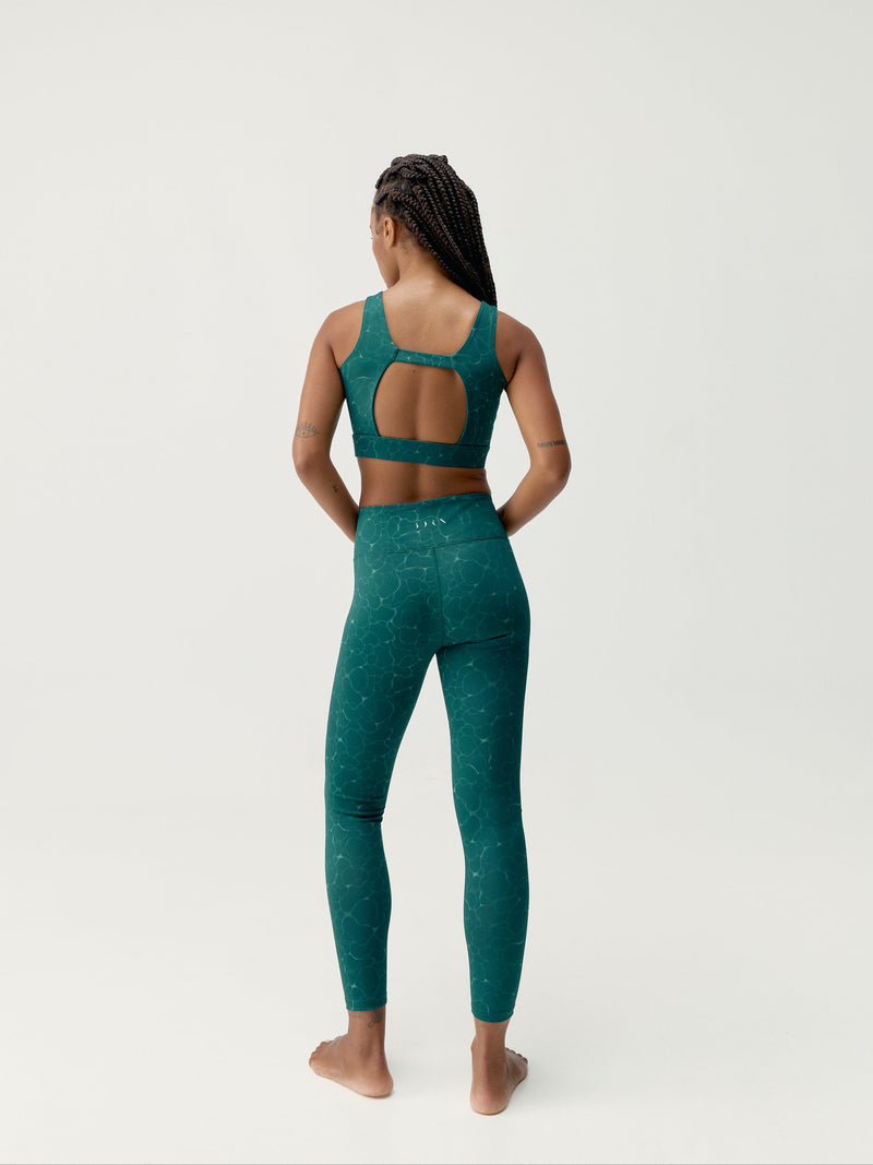 Legging Organic - Deep Green - Femme