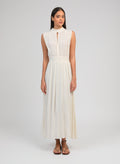 Robe Longue Orlany Écru