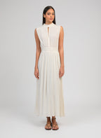 Robe Longue Orlany Écru