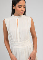 Robe Longue Orlany Écru