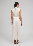 Robe Longue Orlany Écru