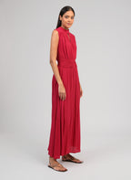 Robe Longue Orlany Framboise