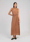 Robe Longue Orlany Marron