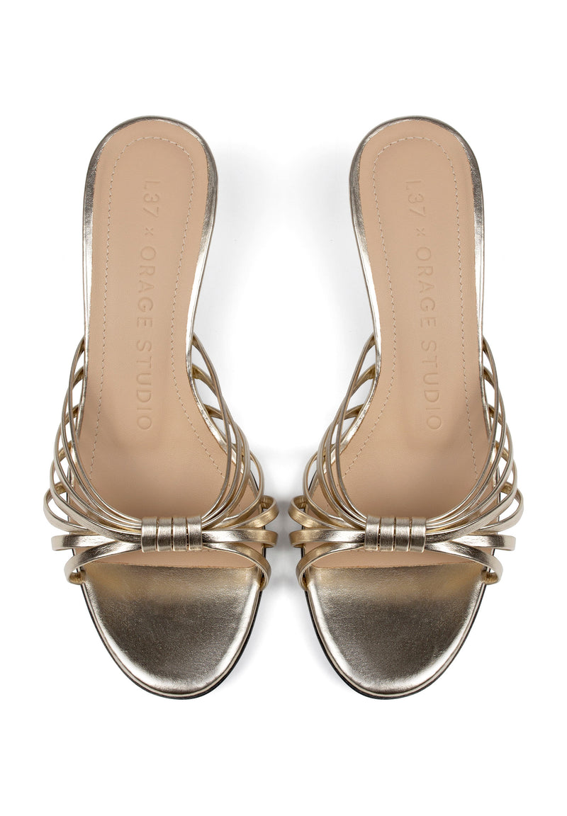 Sandales Astrid - Or